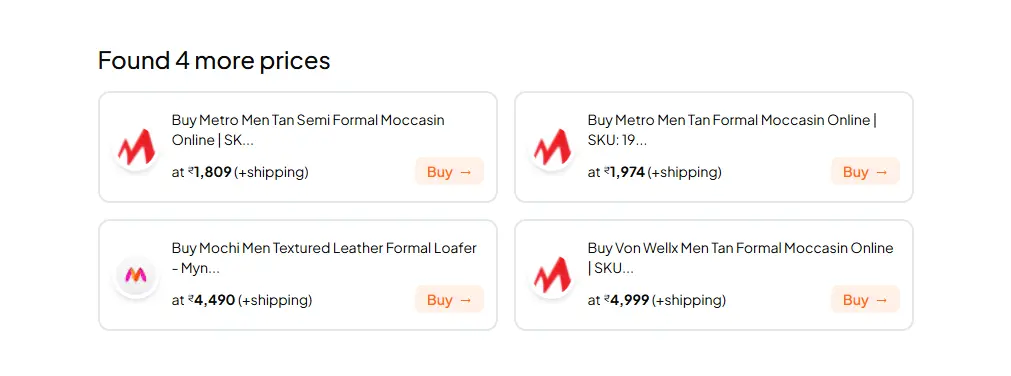 Competitor Price Tracking